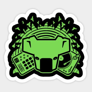 Lo-Fi Hip-Hop Koala Mint Sticker